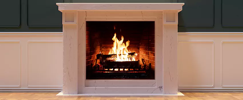 Decorative Electric Fireplace Installation in Elyria, Ohio