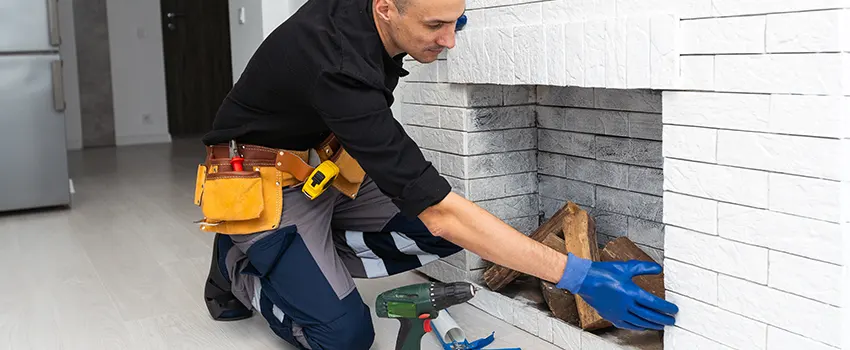 Fireplace Damaged Damper Frame Repair Services in Elyria, Ohio