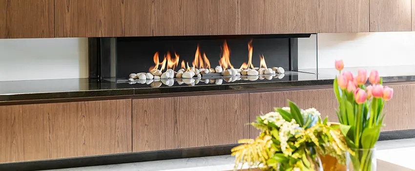 Double-height Fireplace Design Refurbishment in Elyria, Ohio